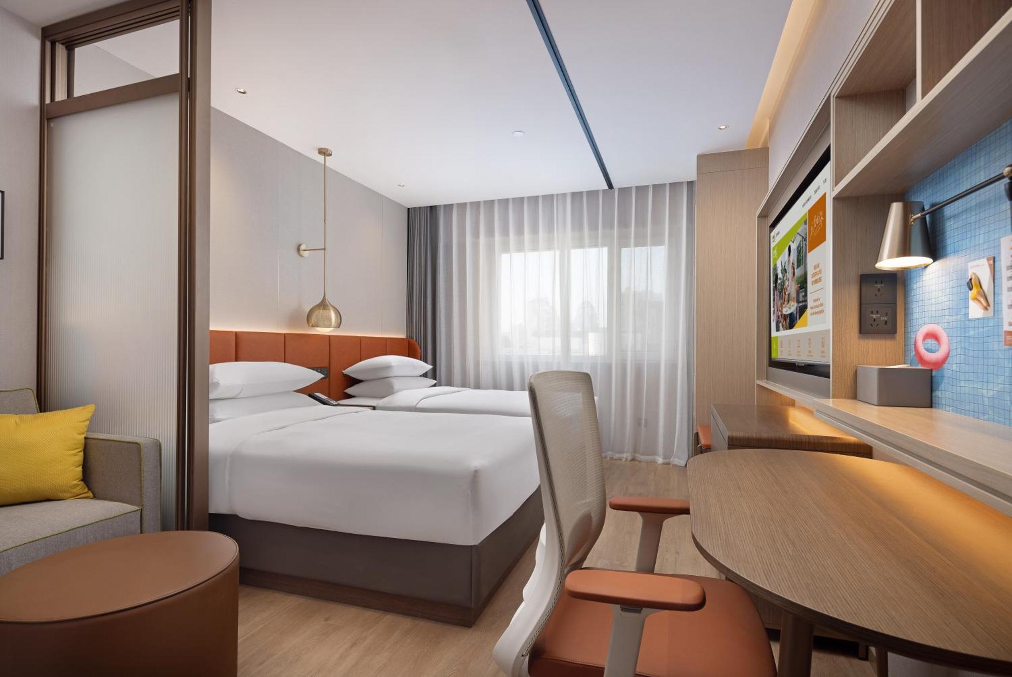 Home2 Suite By Hilton Harbin Central Street Exteriör bild